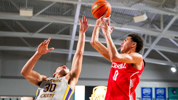 Potential Duke basketball recruiting prospect Luca Foster