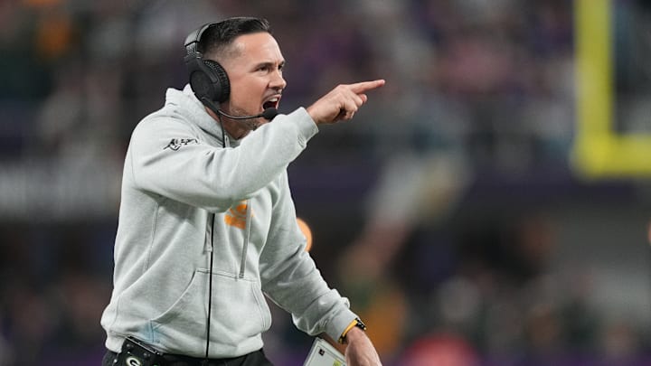 Green Bay Packers head coach Matt LaFleur