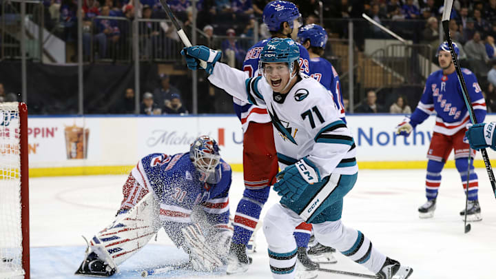 The San Jose Sharks looked like a young, vibrant team in their win over the New York Rangers The San Jose Sharks looked like a young, vibrant team in their win over the New York Rangers