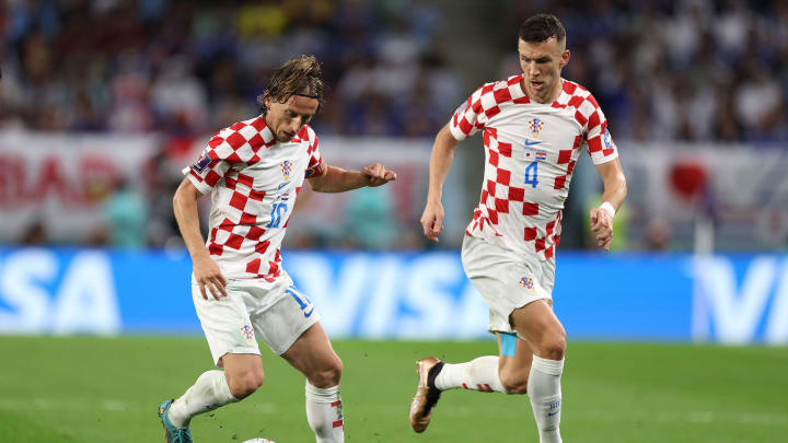 Luka Modric, Ivan Perisic