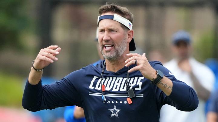 Dallas Cowboys head coach Brian Schottenheimer. Dallas Cowboys head coach Brian Schottenheimer.