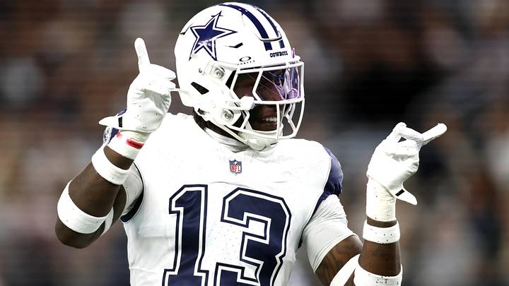 Dallas Cowboys linebacker DeMarvion Overshown. Dallas Cowboys linebacker DeMarvion Overshown.
