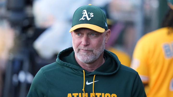Jun 20, 2026; West Sacramento, California, USA; Athletics manager Mark Kotsay (7) before the game against the Los Angeles Angels at Sutter Health Park. Mandatory Credit: Darren Yamashita-Imagn Images Jun 20, 2026; West Sacramento, California, USA; Athletics manager Mark Kotsay (7) before the game against the Los Angeles Angels at Sutter Health Park. Mandatory Credit: Darren Yamashita-Imagn Images