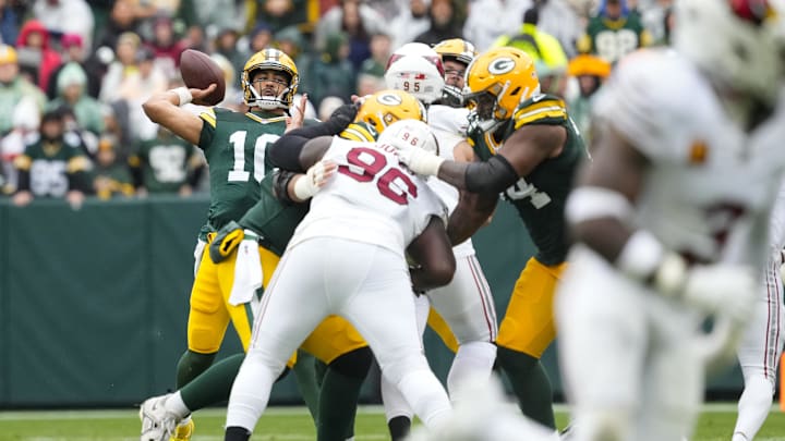 Green Bay Packers quarterback Jordan Love