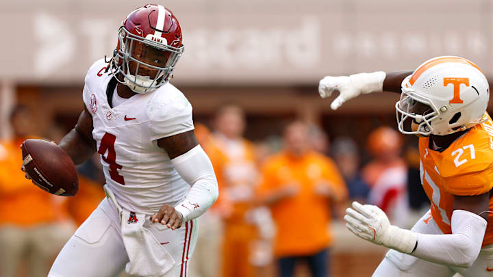 Alabama QB Jalen Milroe