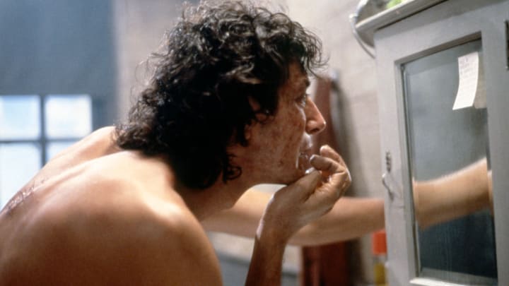 On the set of The Fly