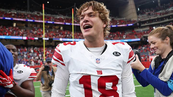 J.J. McCarthy led the Giants to a win in his first quarterback start for the franchise on Sunday against the Texans. J.J. McCarthy led the Giants to a win in his first quarterback start for the franchise on Sunday against the Texans.