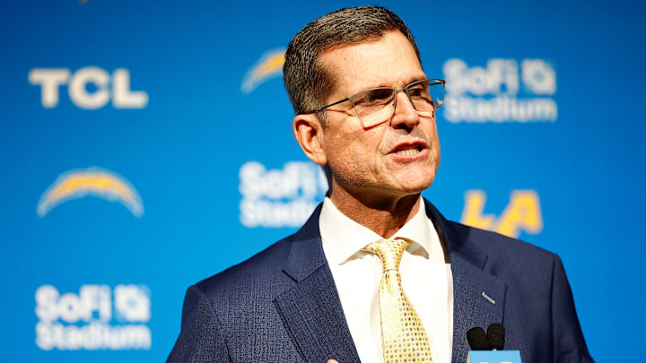 Los Angeles Chargers Introduce Jim Harbaugh As Head Coach