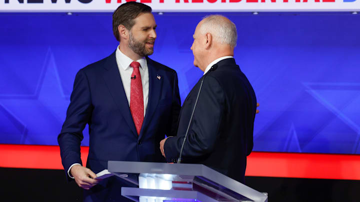 JD Vance And Tim Walz Face Off In Vice Presidential Debate In New York