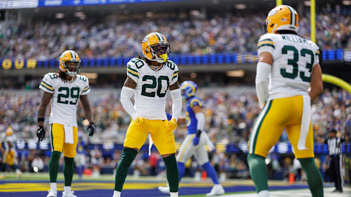 Green Bay Packers v Los Angeles Rams