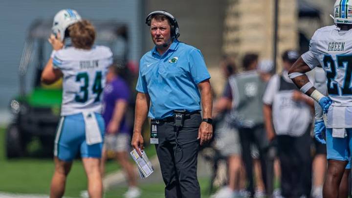 Tulane coach Will Hall vs K-State Tulane coach Will Hall vs K-State