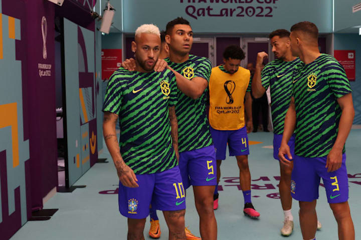 Neymar, Casemiro, 2022