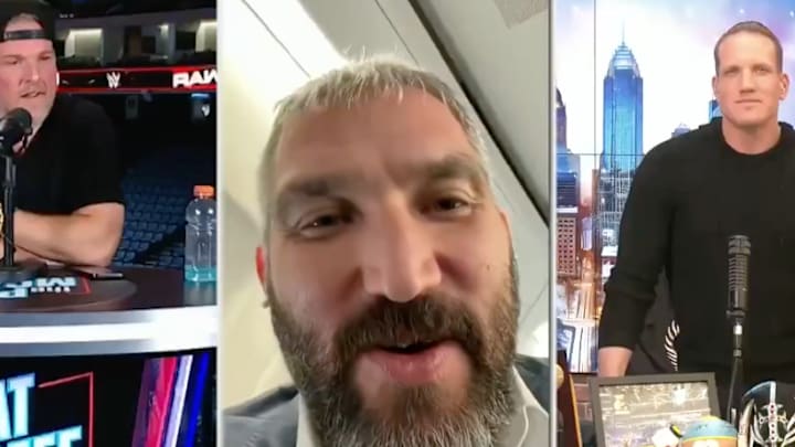 Ovechkin on The Pat McAfee Show. 