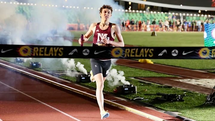 Mercer Island distance runner Owen Powell, a UW signee, already has a national record to his name this season.