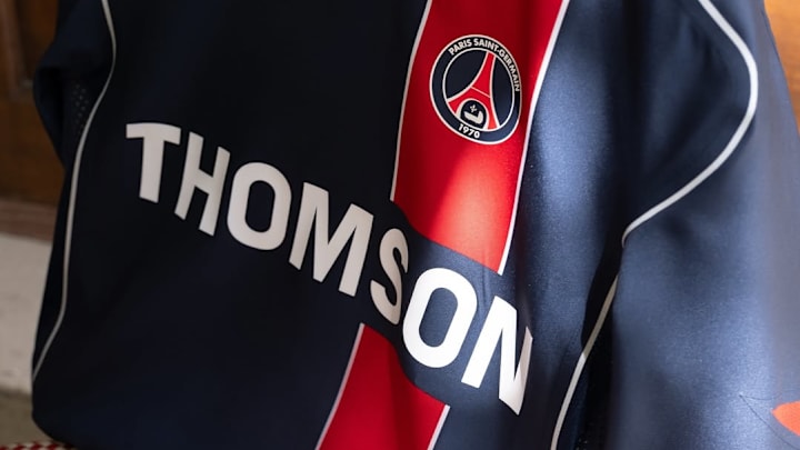 Nike have re-issued one of PSG's most famous-ever kits. Nike have re-issued one of PSG's most famous-ever kits.
