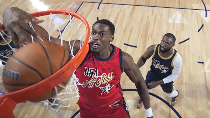 Team USA Stars center Jalen Duren