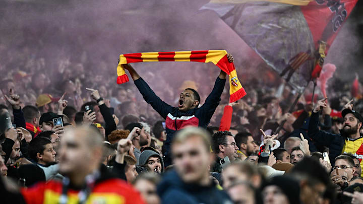 Les supporters lensois se sont faits entendre en début de match 