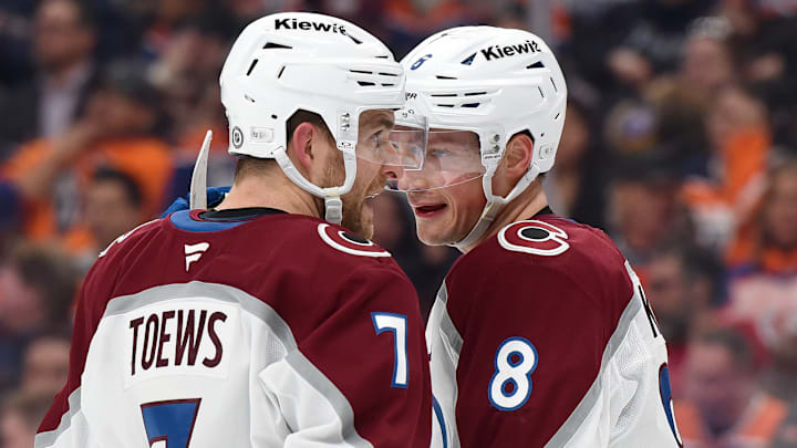 The Colorado Avalanche were an "easy" pick for Thomas Hickey as the NHL's best defensive pair.