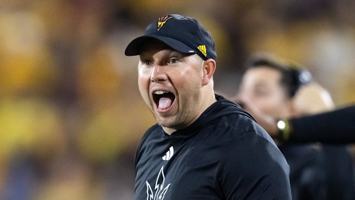 Arizona State Kenny Dillingham michigan job hire interview dan lan lanning big ten wolverines sherrone moore coach fire contract