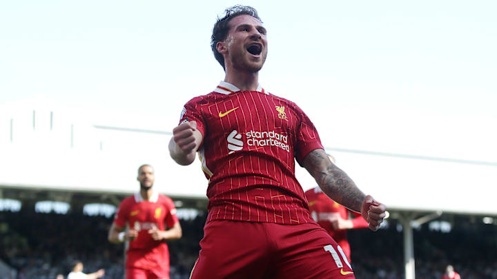 Alexis MacAllister beim Torjubel