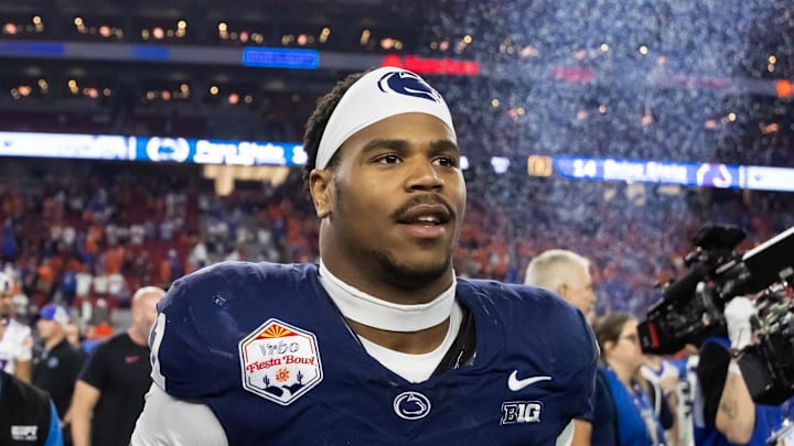 Carter after the Fiesta Bowl. 