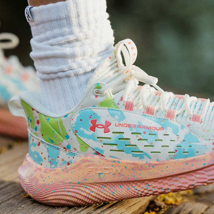 Kelsey Plum's Under Armour Shoes Honor Seattle's Gum Wall