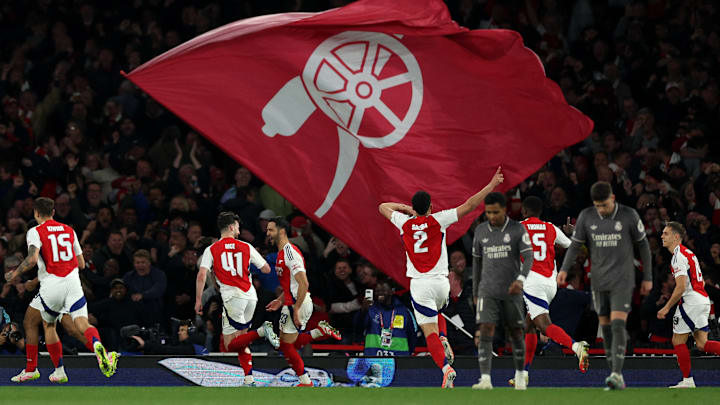 Arsenal have a 3-0 lead to protect in their quarter-final against Real Madrid