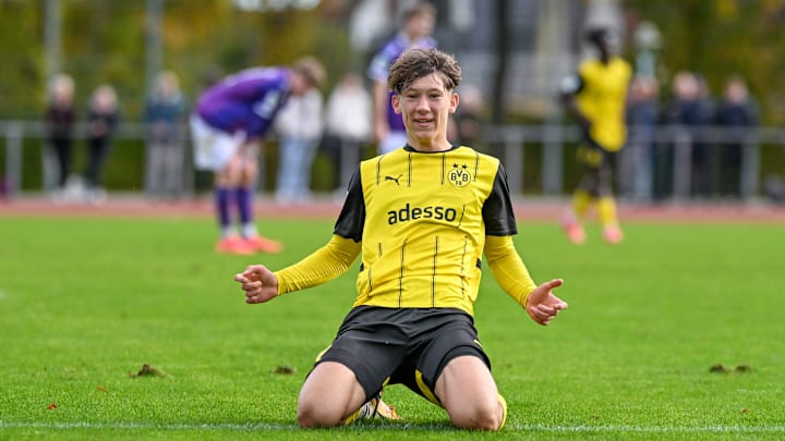 Diego Castel-Branco für die U17 des BVB