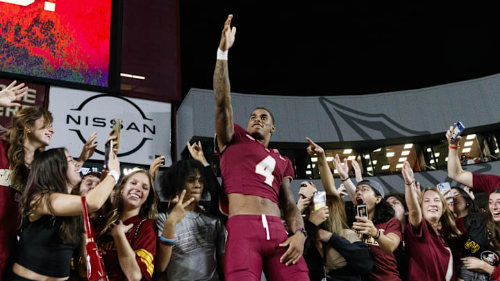 Keon Coleman scored 11 TDs at Florida State in 2023