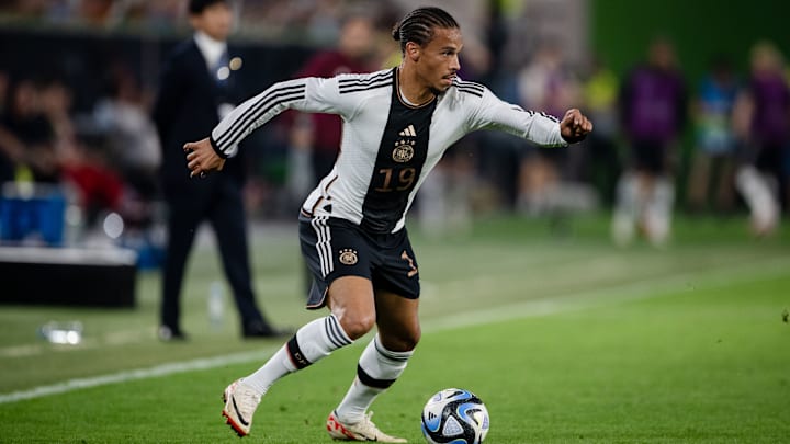 Leroy Sané lors de la rencontre en amical de l'Allemagne contre le Japon