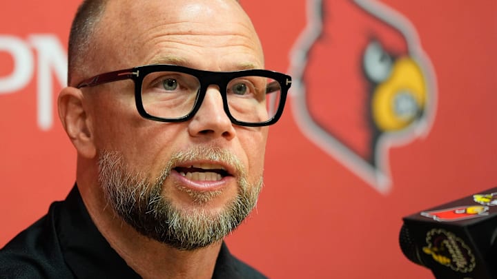 Pat Kelsey spoke with the media during a press conference on Wednesday, July 16, 2025