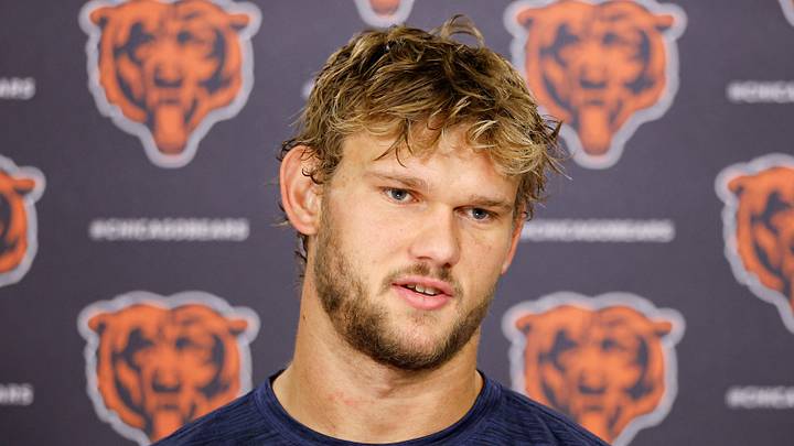 Chicago Bears tight end Sam Roush