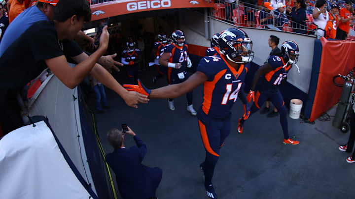 Jerry Jeudy and Courtland Sutton