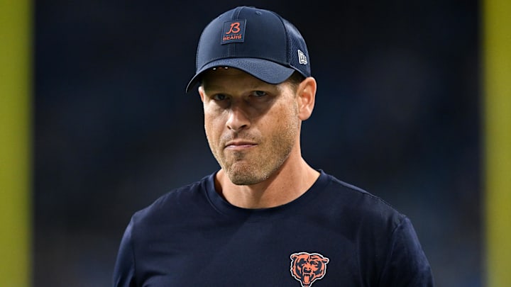Chicago Bears head coach Ben Johnson