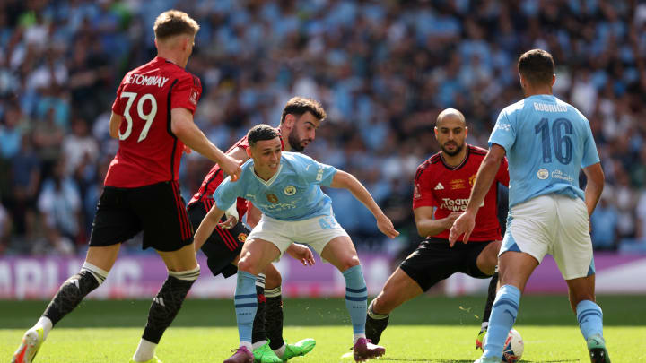 City e United irão se enfrentar pela Supercopa da Inglaterra