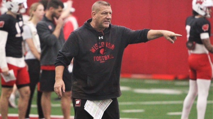 Wisconsin OC Phil Longo has revealed the Badgers' QB1 for the 2024 NCAAF season. 