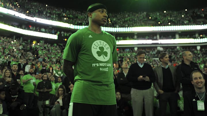 Two-time NBA All-Star and former Celtic Isaiah Thomas is eyeing a potential turn to the league.
