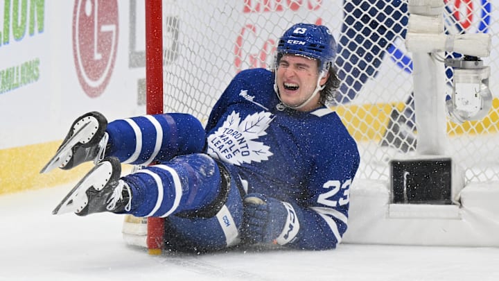 Toronto Maple Leafs forward Matthew Knies (23): Dan Hamilton-Imagn Images Toronto Maple Leafs forward Matthew Knies (23): Dan Hamilton-Imagn Images
