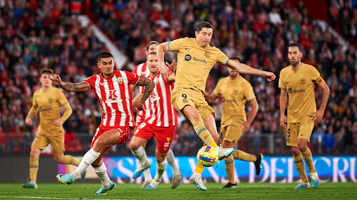 Barcelona still lead La Liga after Sunday's trip to Almeria