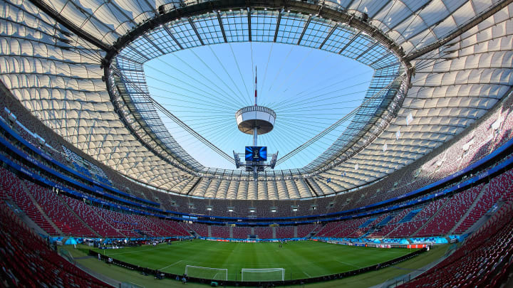 Estádio Nacional de Varsóvia recebe o duelo