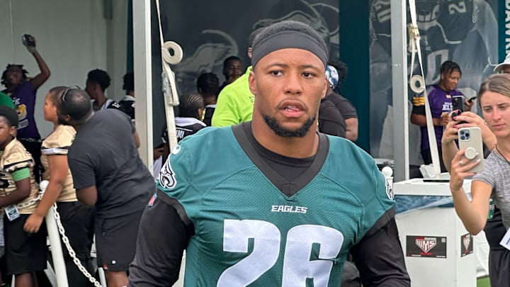 Eagles RB Saquon Barkley Eagles RB Saquon Barkley