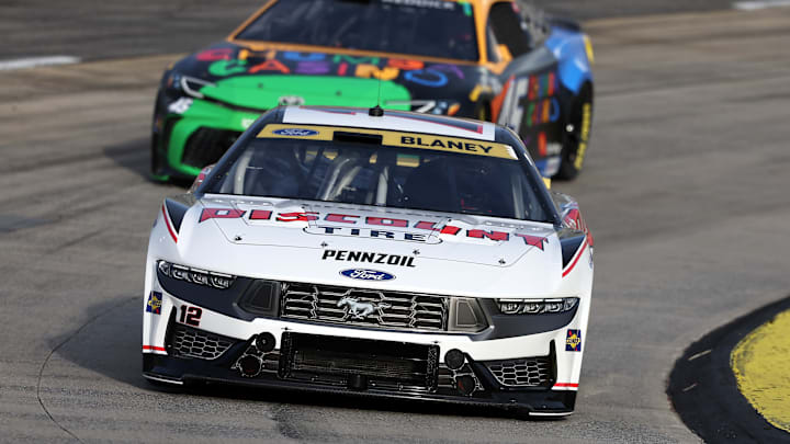 Ryan Blaney, Team Penske, Martinsville Speedway, NASCAR Ryan Blaney, Team Penske, Martinsville Speedway, NASCAR