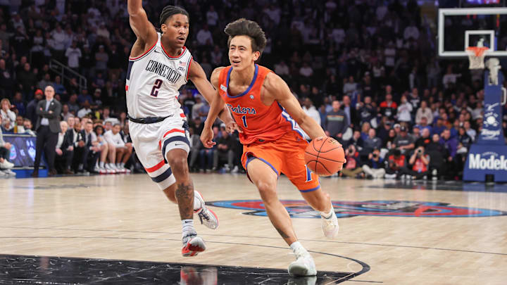 Florida Gators guard Xaivian Lee (1)