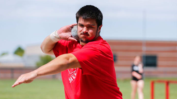 Nixa junior Jackson Cantwell holds two of the best high school marks in the shot put in the nation this season. He also holds Missouri's overall state record in the shot put and the best throw in the state this season in the discus.