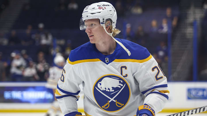 Buffalo Sabres defenseman Rasmus Dahlin, who played for Team Sweden at the 2026 Winter Olympics in Italy