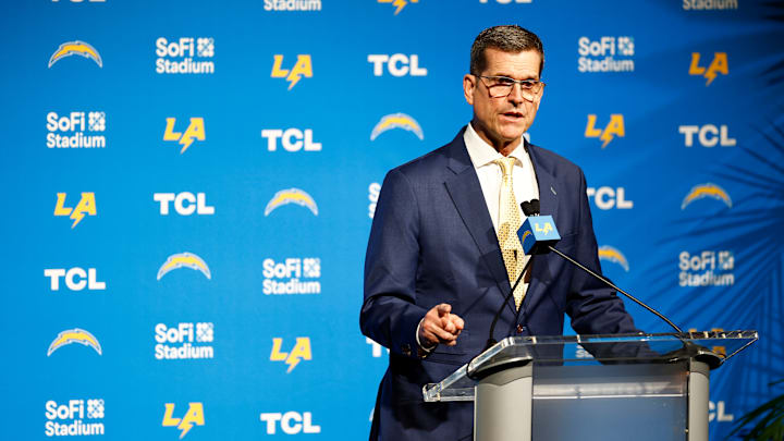 Los Angeles Chargers Introduce Jim Harbaugh As Head Coach