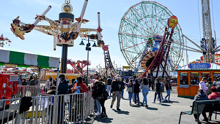 Coney Island's Luna Park Opening Day