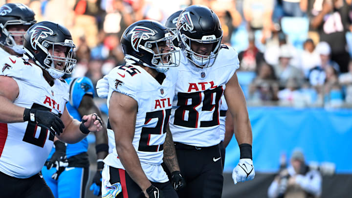 Atlanta Falcons tight end Charlie Woerner has emerged as an integral part of the team's rushing attack. Atlanta Falcons tight end Charlie Woerner has emerged as an integral part of the team's rushing attack.