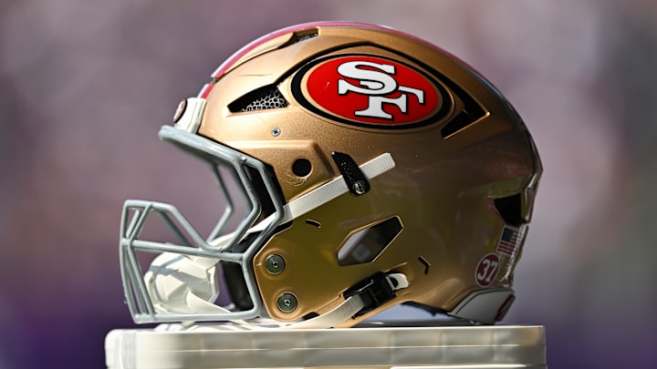 San Francisco 49ers helmet