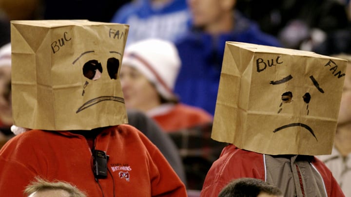 Sad Tampa Bay Buccaneers Fans